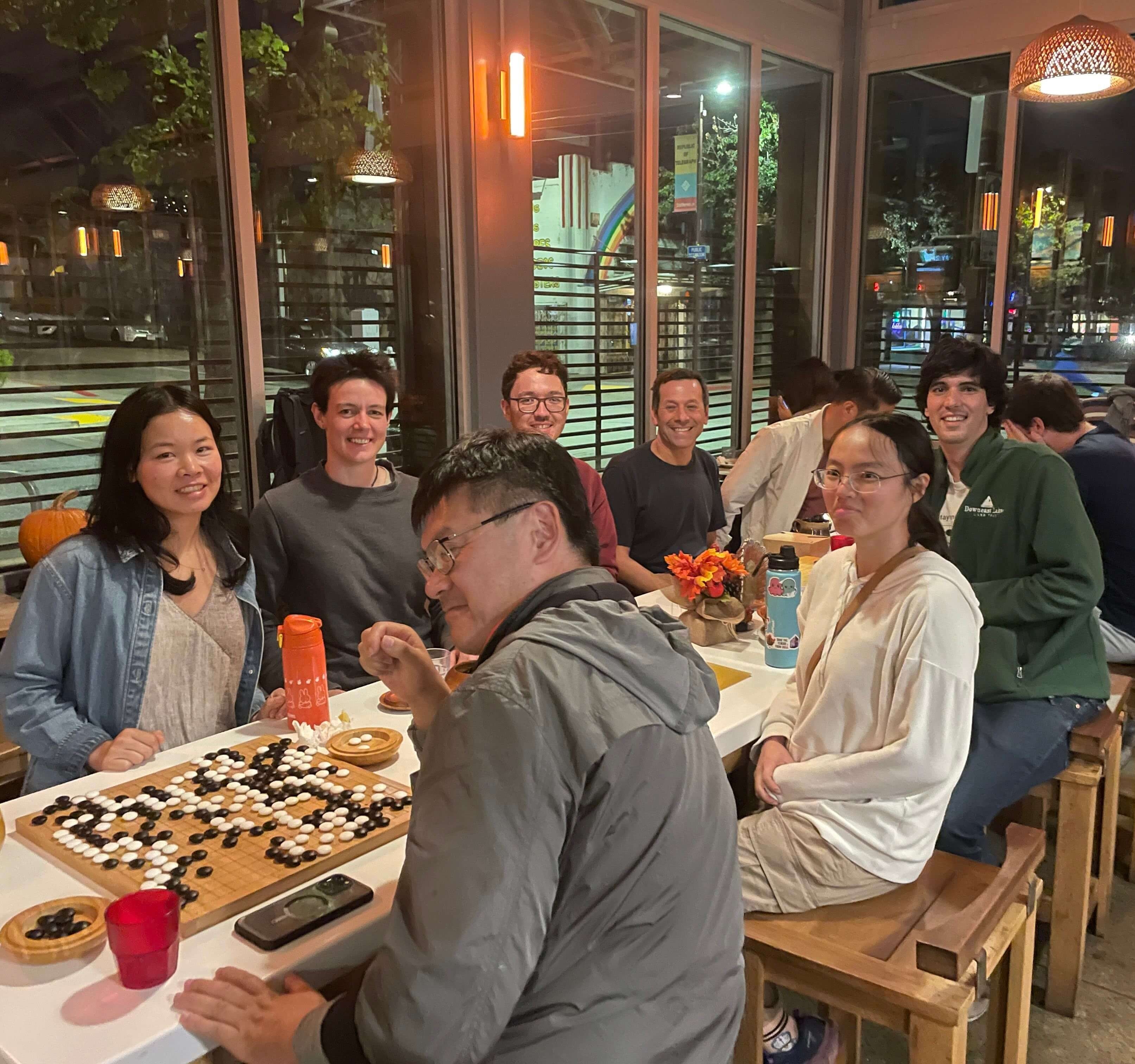 Players at Mezzo Go meetup